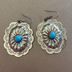 Concho Turquoise Earrings